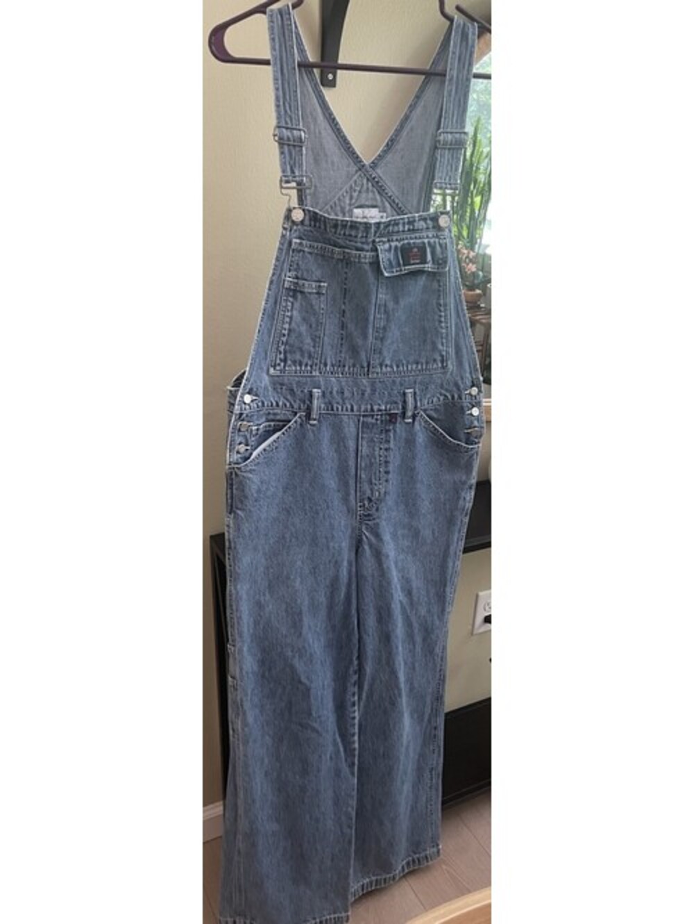 Vintage 90s Calvin Klein Jeans Denim Overalls - Women’s Medium - Carpenter Bib